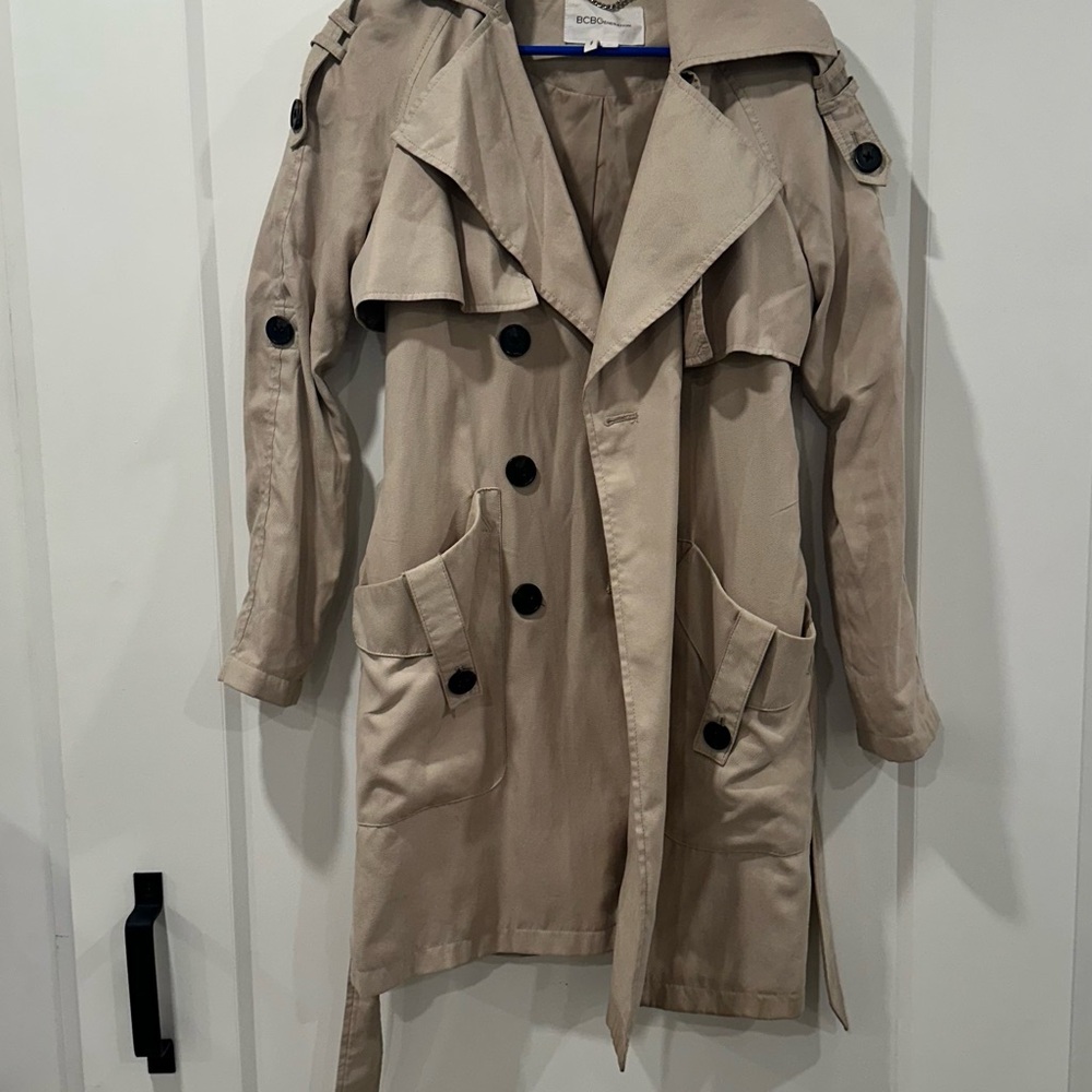 BCBGeneration Tan Trench Coat